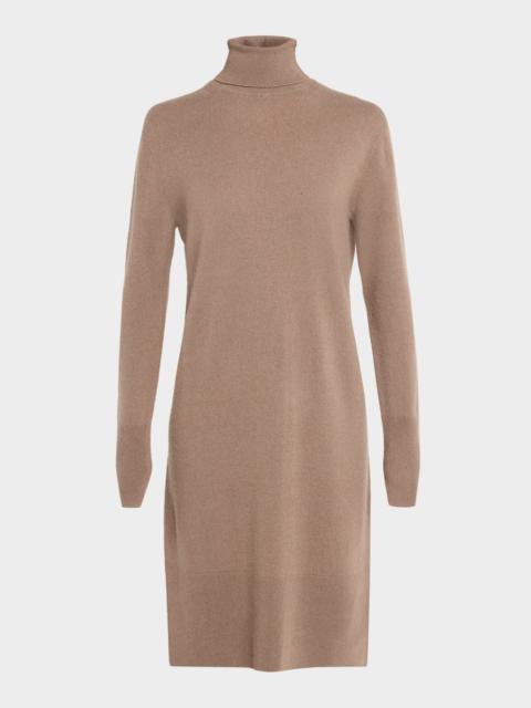 JOSEPH Turtleneck Cashmere Sweater Dress
