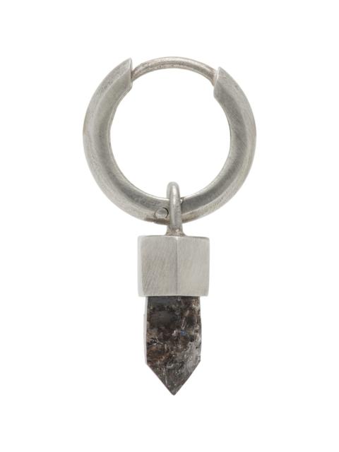 Parts of Four SSENSE Exclusive Silver Hoop Single Earring