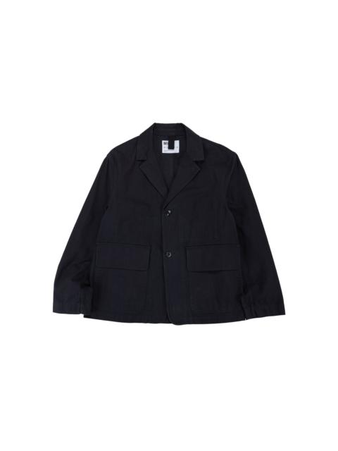 MARGARET HOWELL MHL Flap Pocket Blazer Indigo Twill Indigo