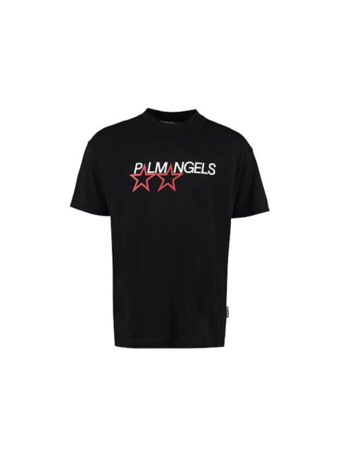 Palm Angels Palm Angels Racing Stars T-shirt Black/White