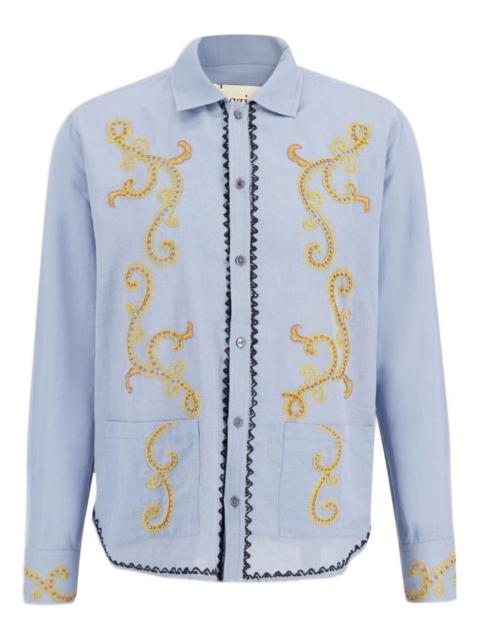 baziszt Reverie embroidered shirt