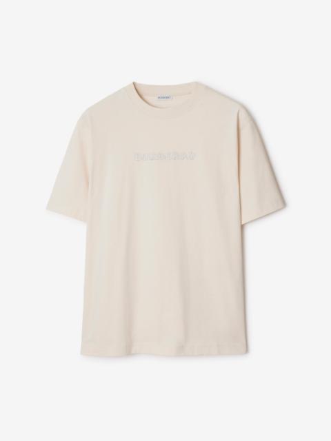 【送料&関税込】Burberry Fox T-shirt Burberry Fox Cotton T-shirt | REVERSIBLE