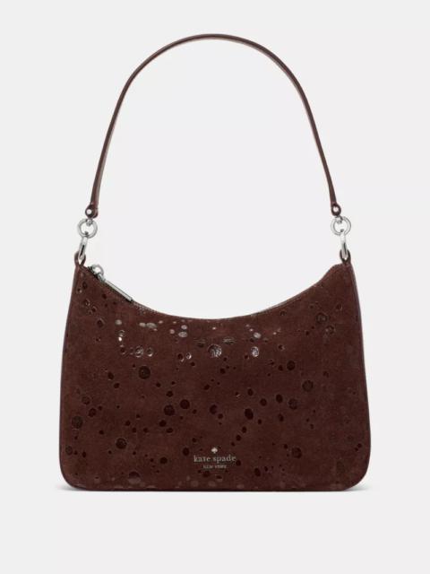 kate spade Margot Suede Dots Medium Shoulder Bag