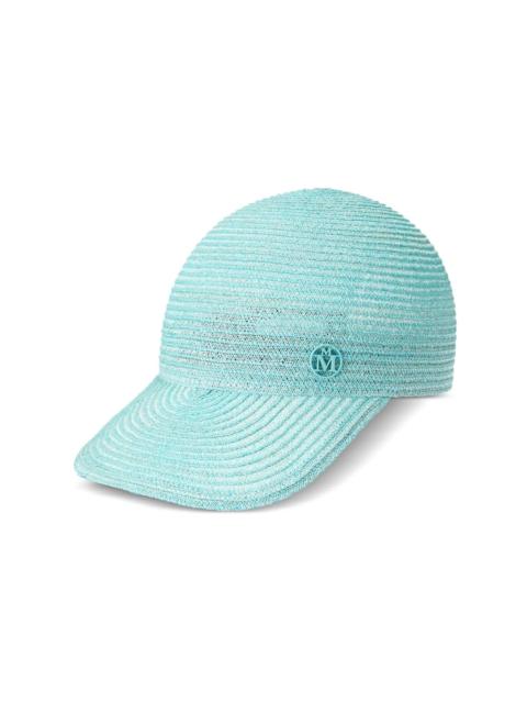 MAISON MICHEL Tiger logo-plaque cap