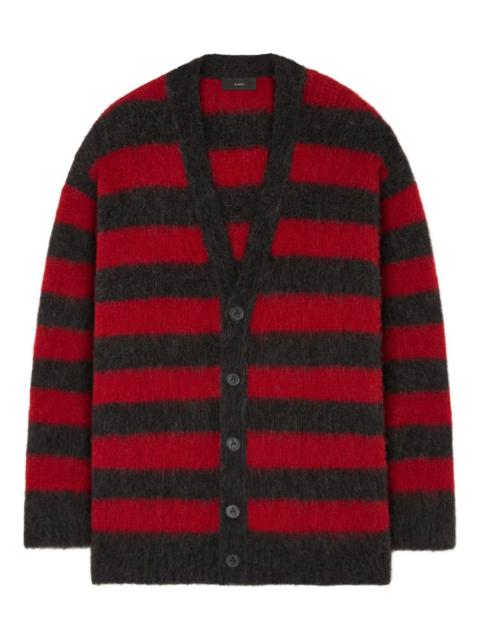 Alanui Grunge Stripes striped cardigan
