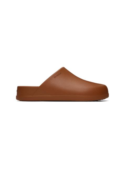crocs Brown Dylan Clogs
