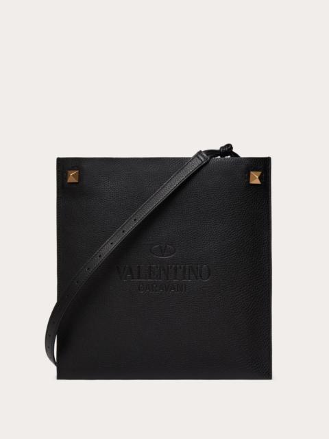 VALENTINO GARAVANI IDENTITY LEATHER CROSSBODY BAG