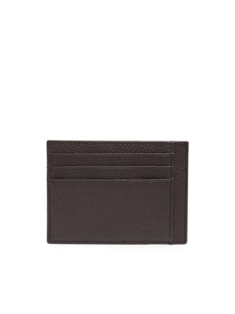 LANCEL Leon grained leather cardholder