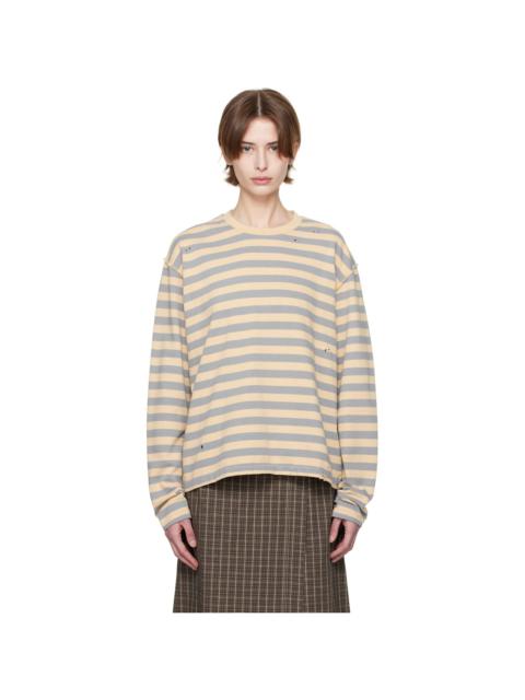 mfpen Off-White Wide Stripe Sweater