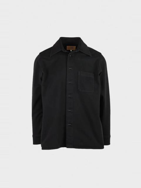 MM6 Maison Margiela Longsleeve Number Shirt - Black