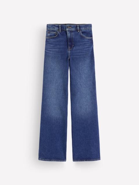 BODEN High Rise Wide Leg Jeans-Mid Vintage