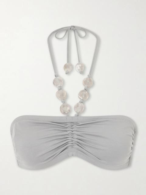 ERES Lana Bead-embellished Bikini Top