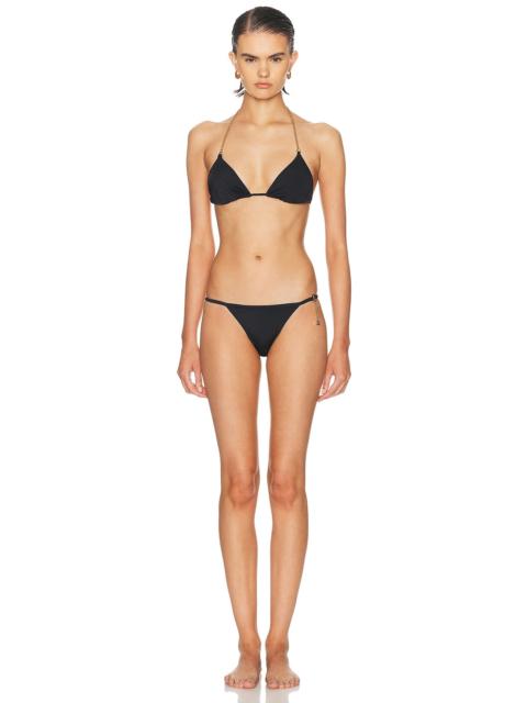 Dolce & Gabbana Jersey Stretch Bikin Set
