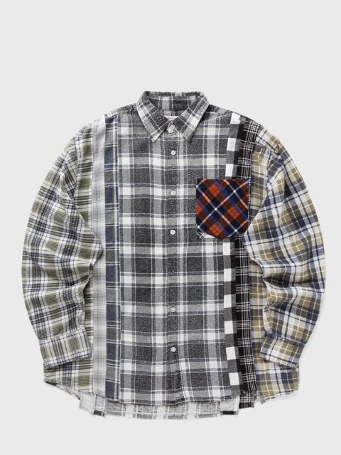NEEDLES Rebuild by Needles Flannel Shirt -> 7 Cuts Shirt