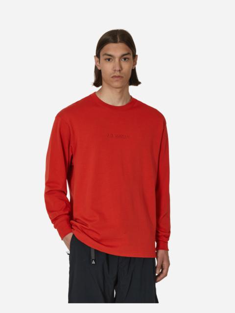 Jordan Wordmark Longsleeve T-Shirt Mystic Red