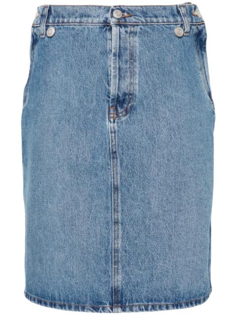 COPERNI denim mini skirt