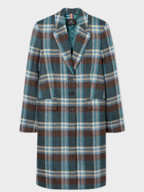 Paul Smith Tartan Wool Epsom Coat