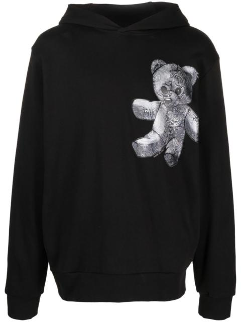 PHILIPP PLEIN Teddy Bear paisley-print hoodie