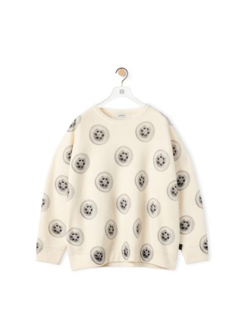 Loewe Sinkhole printed sweater in wool