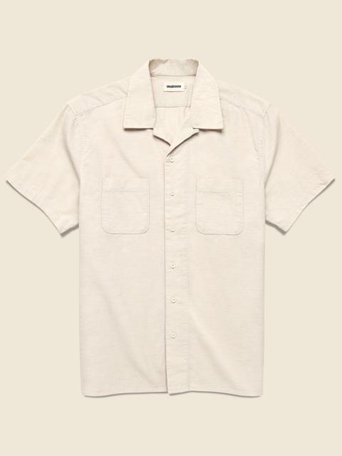 TAYLOR STITCH Pincord Conrad Shirt - Oat