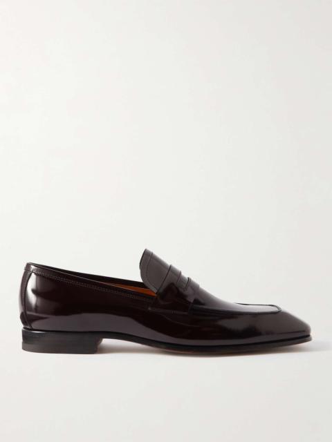 TOM FORD Bailey Patent-Leather Penny Loafers