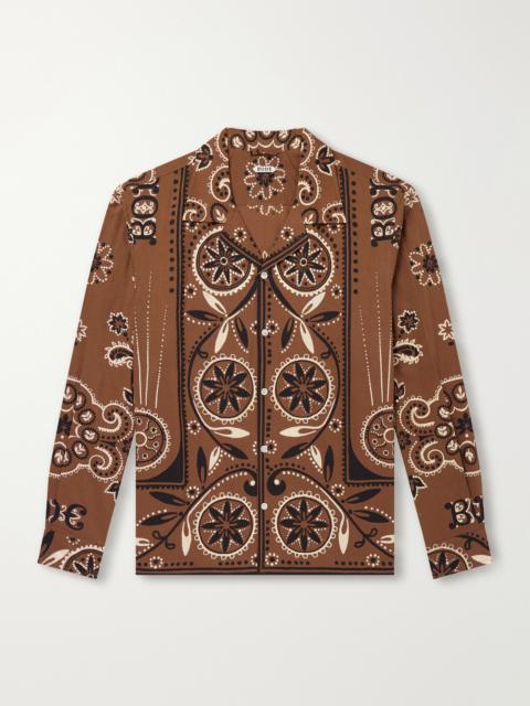 BODE Bandana Printed Cotton Shirt