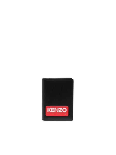 KENZO logo-patch bi-fold wallet
