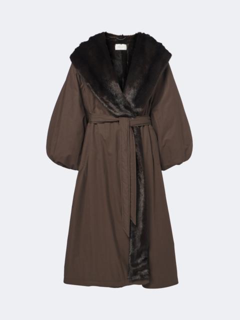 MAGDA BUTRYM Cotton wrap coat