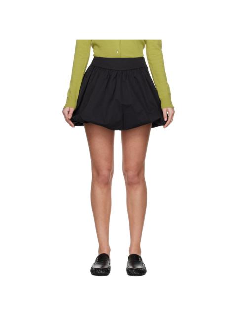 Dunst Black Balloon Miniskirt