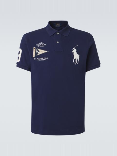 Polo Ralph Lauren Embroidered cotton polo shirt