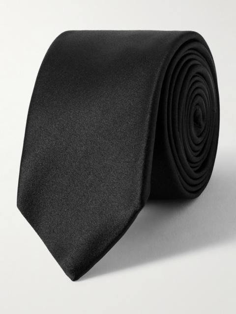 SAINT LAURENT 5.5cm Silk-Satin Tie