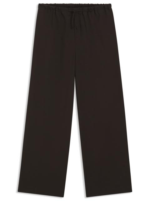BOSS BOSS BY BECKHAM DRAWSTRING PANTS IN VIRGIN WOOL