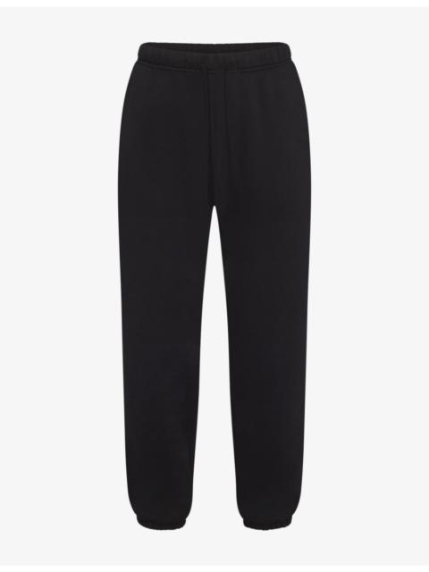SKIMS Fleece Lounge Relaxed Cotton-Jersey Jogging Bottoms