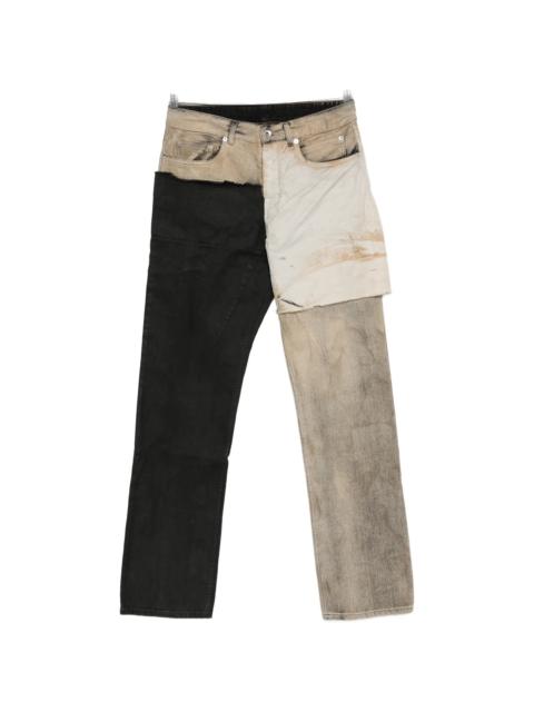 Rick Owens DRKSHDW Rick Owens Drkshdw Patchwork Jeans