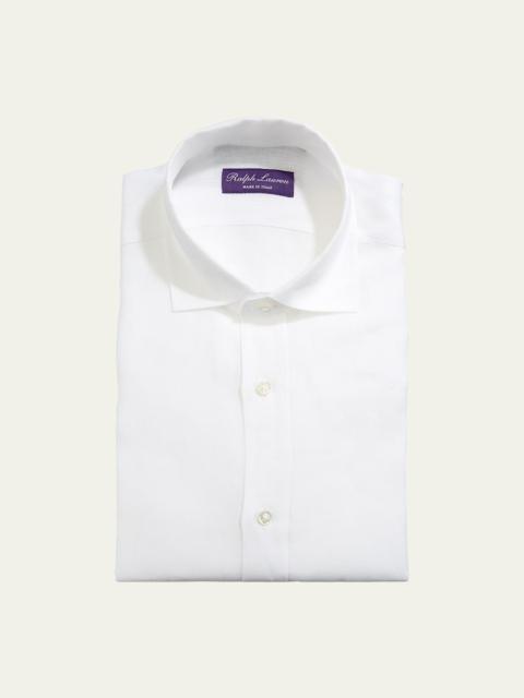 Ralph Lauren Men's Serengeti Linen Dress Shirt
