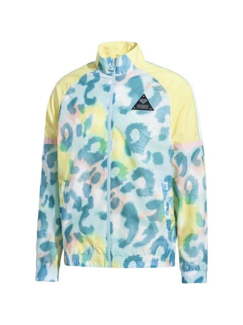 PUMA Diamond XTG leopard-print jacket