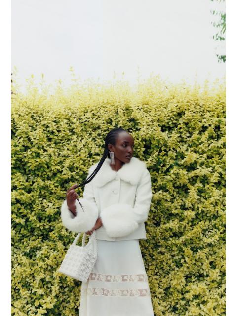 SHRIMPS Antonia bag - Cream