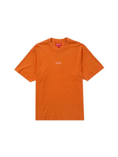 Supreme Overprint Small Box S/S Top Orange
