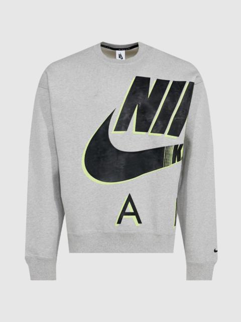 Nike KIM JONES FLEECE CREWNECK IN GREY