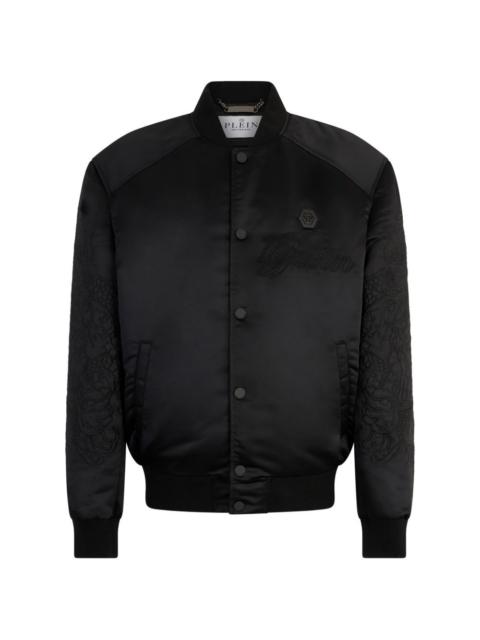 PHILIPP PLEIN rear-embroidered bomber jacket