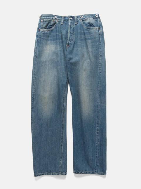A.PRESSE No.2 Washed Denim Pants Indigo