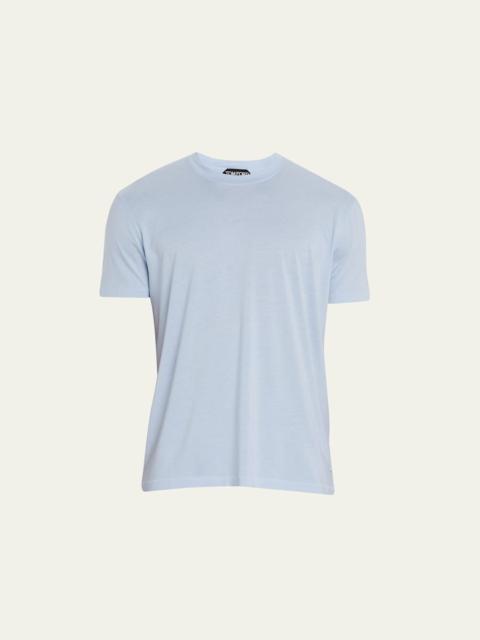 TOM FORD Men's Lyocell-Cotton Crewneck T-Shirt
