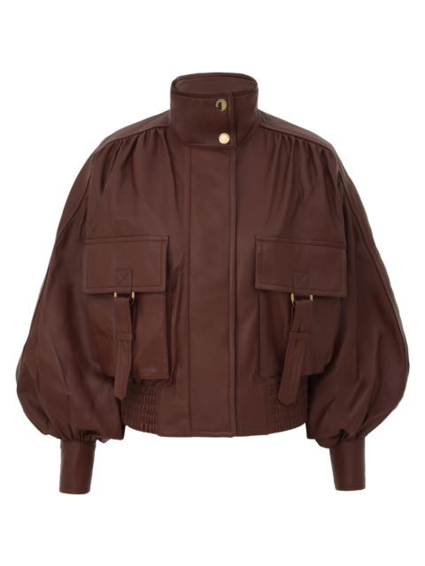 Zimmermann VALIANT LEATHER BIKER JACKET
