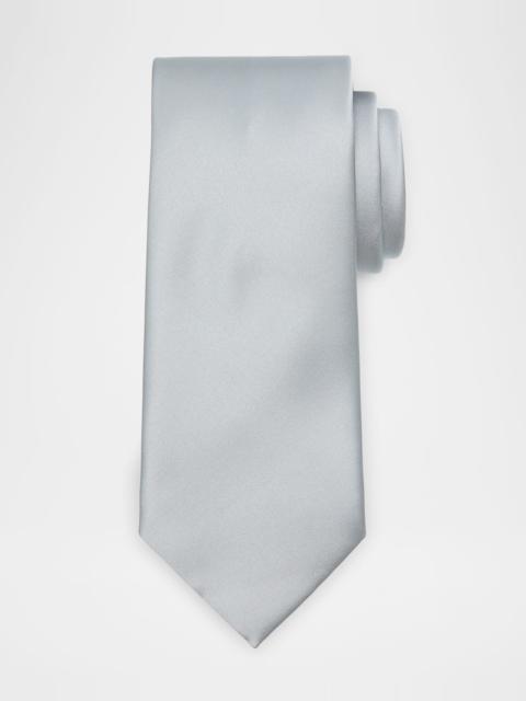 Brioni Silk Satin Tie