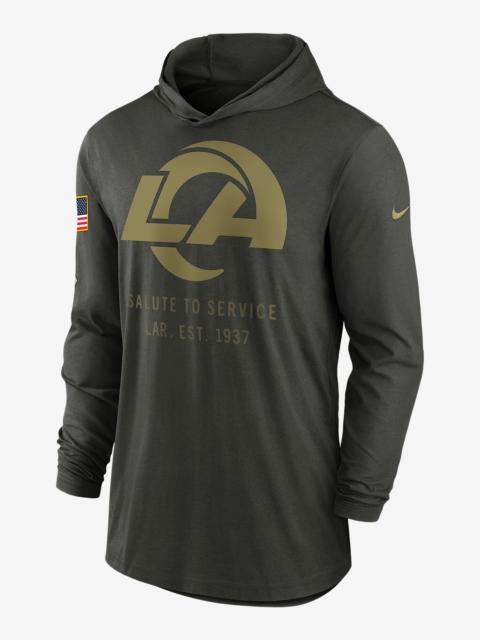 Nike Los Angeles Rams Salute to Service Sideline Men’s Nike Dri-FIT NFL Long-Sleeve Hooded Top