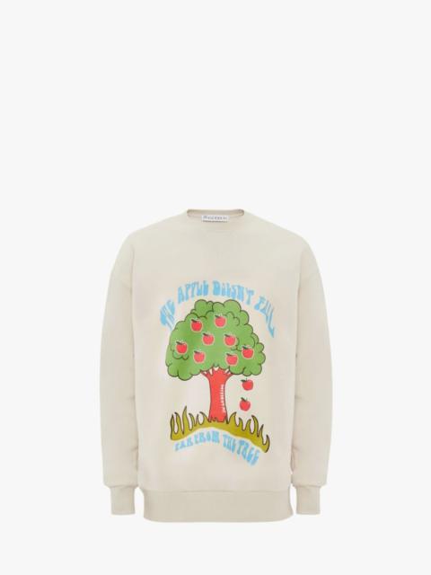 JW Anderson APPLE TREE SWEATSHIRT