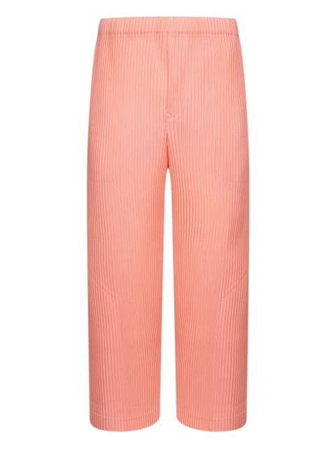 ISSEY MIYAKE pleated wide-leg trousers