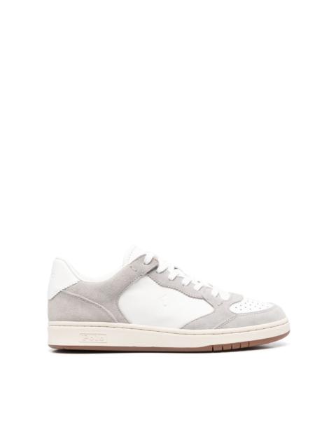 Polo Ralph Lauren Court leather-suede sneakers