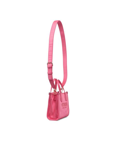 GUESS USA mini logo-embossed tote bag