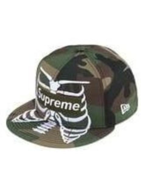 Supreme Supreme x New Era Bones Box Logo 59Fifty Cap 'Woodland Camo' SS25H11-WOODLAND-CAMO